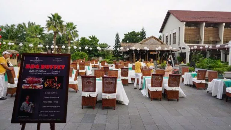 Tiệc BBQ cùng rượu vang Esprit tại Almanity & Palm Garden