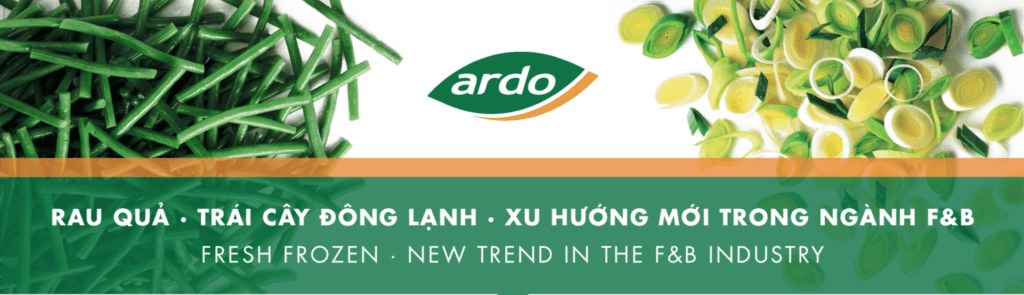 Rau quả – Trái cây đông lạnh – xu hướng mới trong ngành F&B